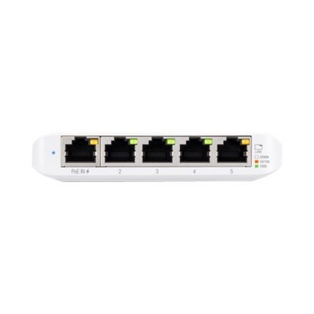 Ubiquiti UniFi Switch USW Flex Mini 5-Port Gigabit PoE+ - Compact & Powerful Network Solution